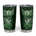 All Green New Zealand Darts Tumbler Cup Aoteroa Fern Maori Galaxy Style