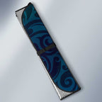 Personalised All Blue New Zealand Darts Auto Sun Shade Aoteroa Fern Maori Galaxy Style - Aussie Hoodie