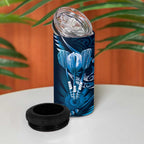 All Blue New Zealand Darts 4 in 1 Can Cooler Tumbler Aoteroa Fern Maori Galaxy Style