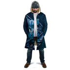 Personalised All Blue New Zealand Darts Cloak Aoteroa Fern Maori Galaxy Style - Aussie Hoodie