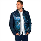 Personalised All Blue New Zealand Darts Padded Jacket Aoteroa Fern Maori Galaxy Style - Aussie Hoodie