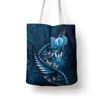 Personalised All Blue New Zealand Darts Tote Bag Aoteroa Fern Maori Galaxy Style - Aussie Hoodie