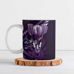 All Purple New Zealand Darts Ceramic Mug Aoteroa Fern Maori Galaxy Style - Aussie Hoodie