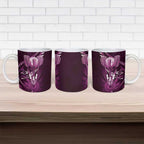 All Pink New Zealand Darts Ceramic Mug Aoteroa Fern Maori Galaxy Style - Aussie Hoodie