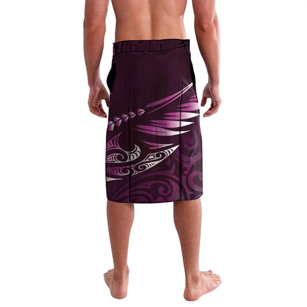 Personalised All Pink New Zealand Darts Lavalava Aoteroa Fern Maori Galaxy Style
