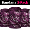 Personalised All Pink New Zealand Darts Neck Gaiter Aoteroa Fern Maori Galaxy Style - Aussie Hoodie