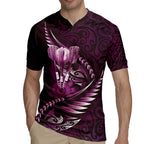 Personalised All Pink New Zealand Darts Rugby Jersey Aoteroa Fern Maori Galaxy Style