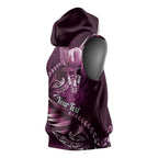Personalised All Pink New Zealand Darts Sleeveless Hoodie Aoteroa Fern Maori Galaxy Style - Aussie Hoodie
