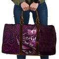 Personalised All Pink New Zealand Darts Travel Bag Aoteroa Fern Maori Galaxy Style - Aussie Hoodie