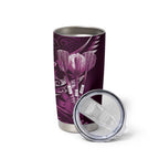 All Pink New Zealand Darts Tumbler Cup Aoteroa Fern Maori Galaxy Style
