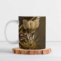 All Gold New Zealand Darts Ceramic Mug Aoteroa Fern Maori Galaxy Style - Aussie Hoodie