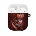 Personalised All Red New Zealand Darts AirPods Case Aoteroa Fern Maori Galaxy Style - Aussie Hoodie