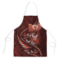 Personalised All Red New Zealand Darts Apron Aoteroa Fern Maori Galaxy Style - Aussie Hoodie