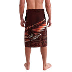 Personalised All Red New Zealand Darts Lavalava Aoteroa Fern Maori Galaxy Style