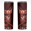 All Red New Zealand Darts Skinny Tumbler Aoteroa Fern Maori Galaxy Style