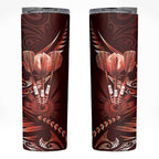 All Red New Zealand Darts Skinny Tumbler Aoteroa Fern Maori Galaxy Style