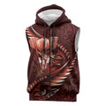 Personalised All Red New Zealand Darts Sleeveless Zip Hoodie Aoteroa Fern Maori Galaxy Style LT14
