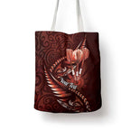 Personalised All Red New Zealand Darts Tote Bag Aoteroa Fern Maori Galaxy Style - Aussie Hoodie