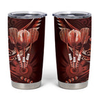 All Red New Zealand Darts Tumbler Cup Aoteroa Fern Maori Galaxy Style