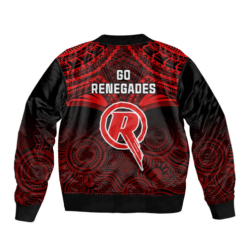 melbourne-renegades-cricket-bomber-jacket-2023-unique-indigenous-art-mix-polynesian-pattern