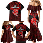 melbourne-renegades-cricket-family-matching-mermaid-dress-and-hawaiian-shirt-2023-unique-indigenous-art-mix-polynesian-pattern