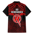 melbourne-renegades-cricket-family-matching-off-shoulder-long-sleeve-dress-and-hawaiian-shirt-2023-unique-indigenous-art-mix-polynesian-pattern