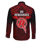 melbourne-renegades-cricket-family-matching-puletasi-dress-and-hawaiian-shirt-2023-unique-indigenous-art-mix-polynesian-pattern