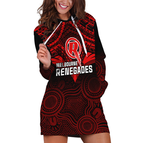 melbourne-renegades-cricket-hoodie-dress-2023-unique-indigenous-art-mix-polynesian-pattern