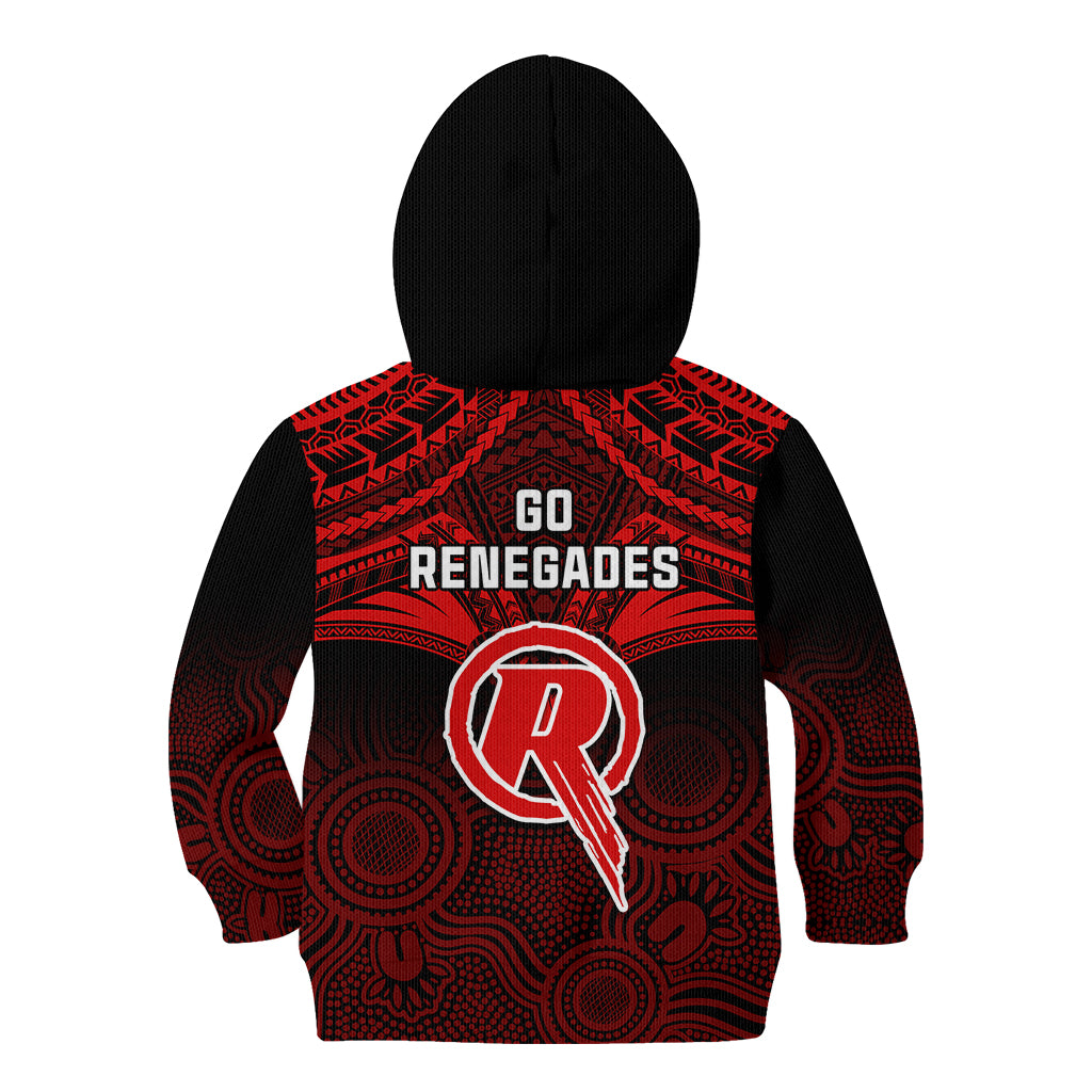 melbourne-renegades-cricket-kid-hoodie-2023-unique-indigenous-art-mix-polynesian-pattern