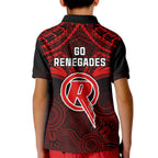 melbourne-renegades-cricket-kid-polo-shirt-2023-unique-indigenous-art-mix-polynesian-pattern