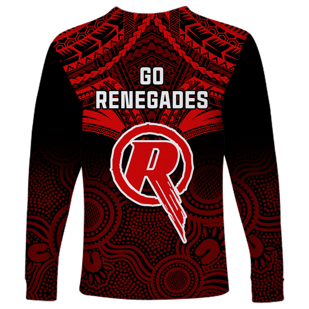 melbourne-renegades-cricket-long-sleeve-shirt-2023-unique-indigenous-art-mix-polynesian-pattern