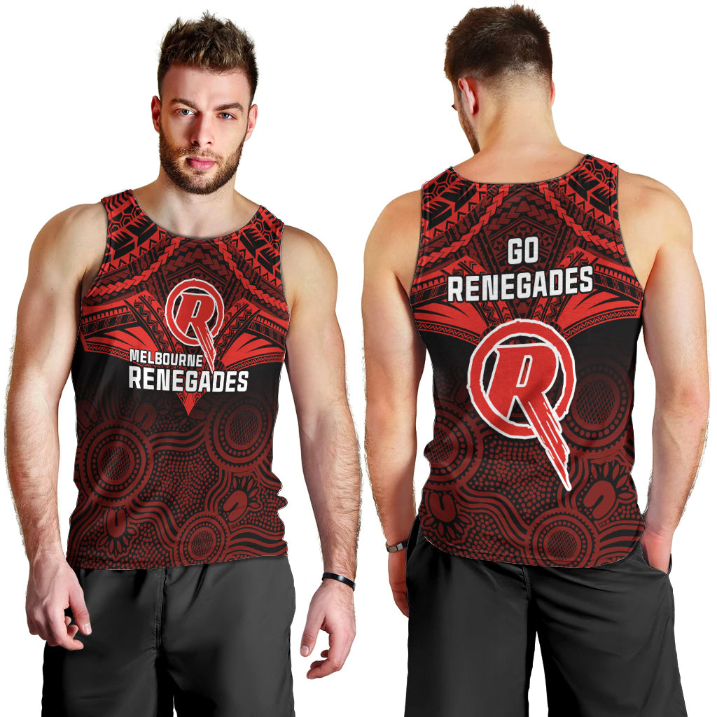 melbourne-renegades-cricket-men-tank-top-2023-unique-indigenous-art-mix-polynesian-pattern