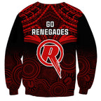 melbourne-renegades-cricket-sweatshirt-2023-unique-indigenous-art-mix-polynesian-pattern