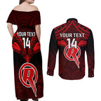 custom-melbourne-renegades-cricket-couples-matching-off-shoulder-maxi-dress-and-long-sleeve-button-shirts-2023-unique-indigenous-art-mix-polynesian-pattern