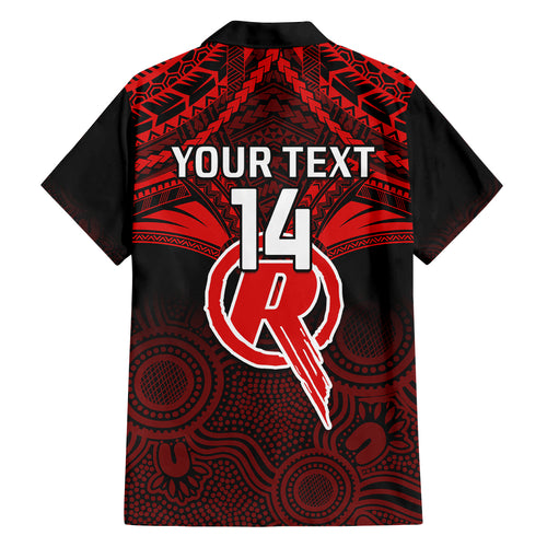 custom-melbourne-renegades-cricket-kid-hawaiian-shirt-2023-unique-indigenous-art-mix-polynesian-pattern