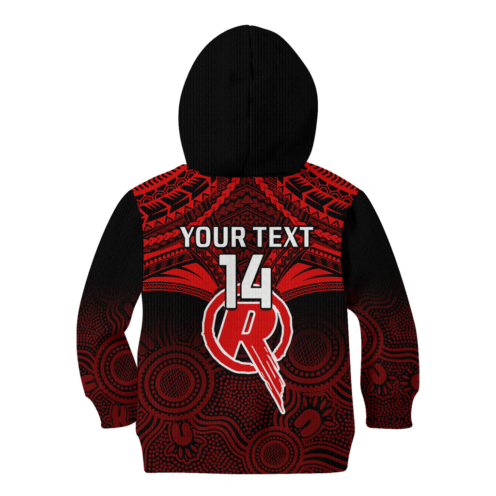 custom-melbourne-renegades-cricket-kid-hoodie-2023-unique-indigenous-art-mix-polynesian-pattern