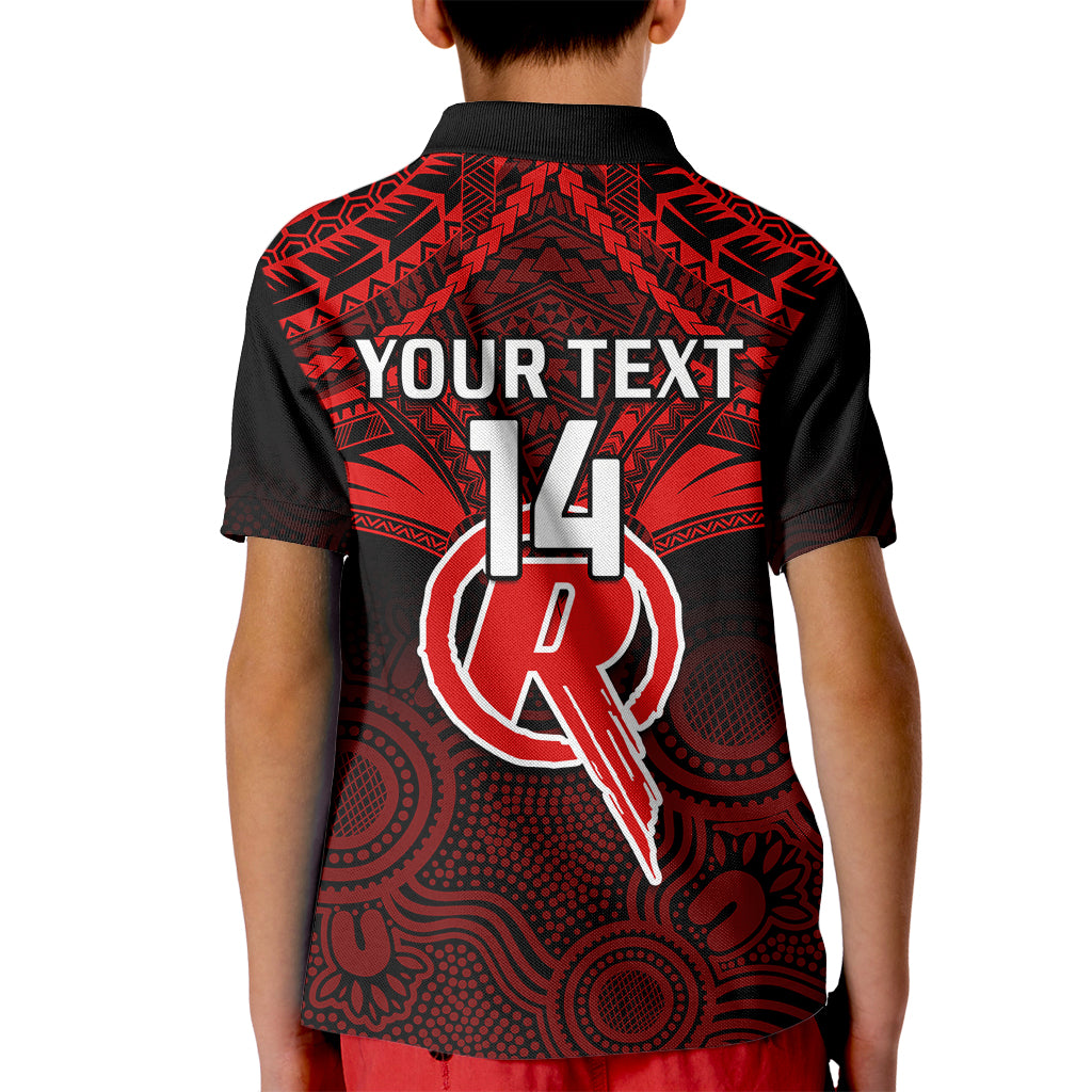 custom-melbourne-renegades-cricket-kid-polo-shirt-2023-unique-indigenous-art-mix-polynesian-pattern
