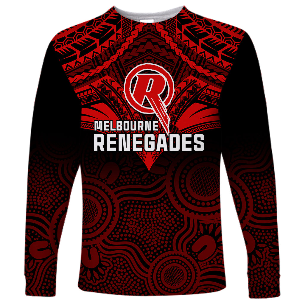 custom-melbourne-renegades-cricket-long-sleeve-shirt-2023-unique-indigenous-art-mix-polynesian-pattern