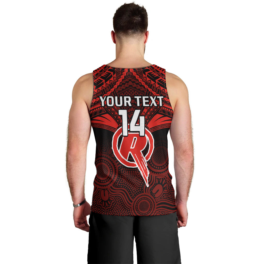 custom-melbourne-renegades-cricket-men-tank-top-2023-unique-indigenous-art-mix-polynesian-pattern