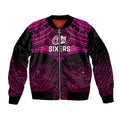 sydney-sixers-cricket-bomber-jacket-2023-unique-indigenous-art-mix-polynesian-pattern
