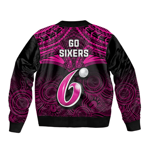 sydney-sixers-cricket-bomber-jacket-2023-unique-indigenous-art-mix-polynesian-pattern