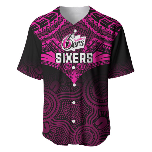 custom-sydney-sixers-cricket-baseball-jersey-2023-unique-indigenous-art-mix-polynesian-pattern