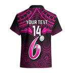 custom-sydney-sixers-cricket-hawaiian-shirt-2023-unique-indigenous-art-mix-polynesian-pattern