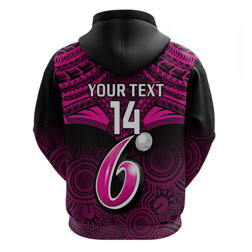 custom-sydney-sixers-cricket-hoodie-2023-unique-indigenous-art-mix-polynesian-pattern