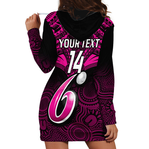 custom-sydney-sixers-cricket-hoodie-dress-2023-unique-indigenous-art-mix-polynesian-pattern