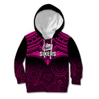 custom-sydney-sixers-cricket-kid-hoodie-2023-unique-indigenous-art-mix-polynesian-pattern