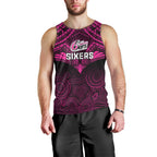 custom-sydney-sixers-cricket-men-tank-top-2023-unique-indigenous-art-mix-polynesian-pattern