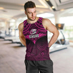 custom-sydney-sixers-cricket-men-tank-top-2023-unique-indigenous-art-mix-polynesian-pattern