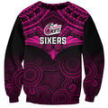 custom-sydney-sixers-cricket-sweatshirt-2023-unique-indigenous-art-mix-polynesian-pattern