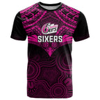 custom-sydney-sixers-cricket-t-shirt-2023-unique-indigenous-art-mix-polynesian-pattern